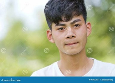 Chinese boy of puberty stock image. Image of cheerful - 43407921