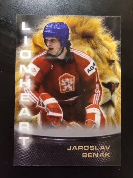 Jaroslav Benák, LIONHEART, HC Dukla Jihlava, Havlíčkův Brod - Hokejové karty