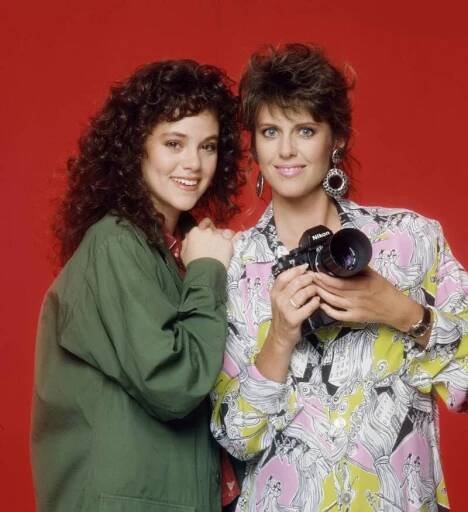 Rebecca Schaeffer And Pam Dawber