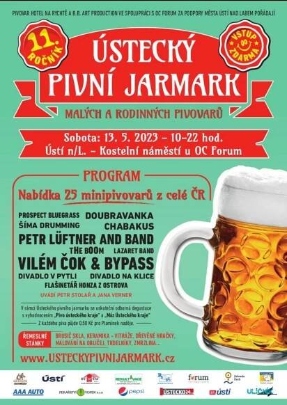 Ústecký pivní jarmark 2023 | Pivovar a hotel Na Rychtě