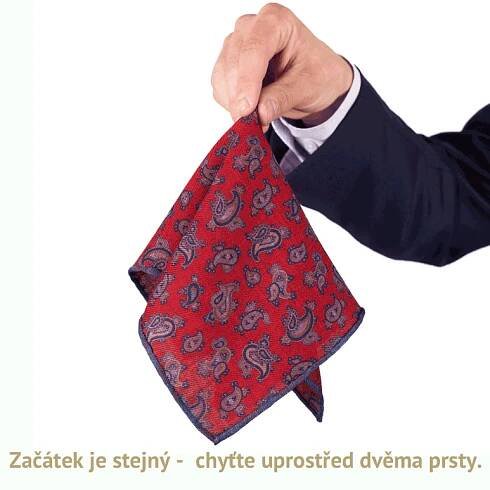4 základní způsoby, jak složit kapesníček do saka - Gentleman Store
