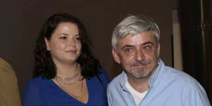 Michal Suchánek s dcerou Berenikou, která je herečkou. 