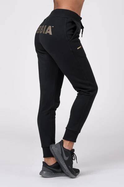 NEBBIA SWEATPANTS GOLD CLASSIC Black - 826-BLACK
