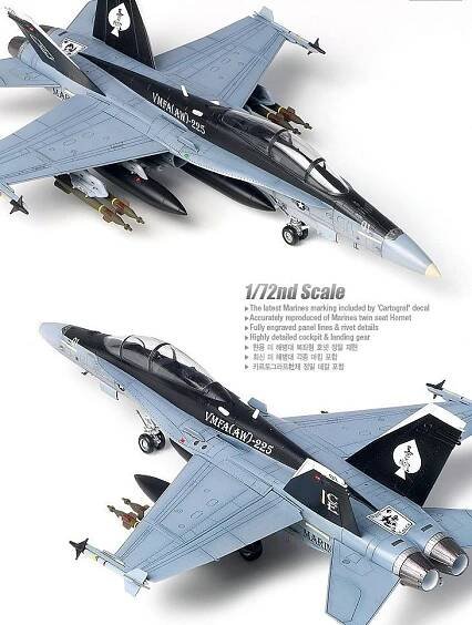 1:72 F/A-18D Hornet 