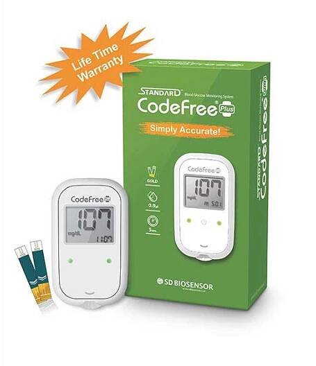 Glukometr SD-Codefree PLUS