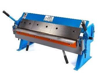 Robustní stroj na ohybání plechu 610 x 1 mm, segmentová ohýbačka na plech, 45 kg (TrueTech)