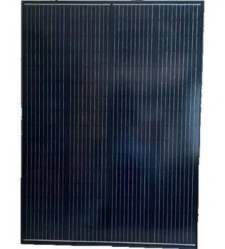 Příslušenství ke karavanu Fotovoltaický solární panel SOLARFAM 150W mono, ČERNÝ rám, Shingle