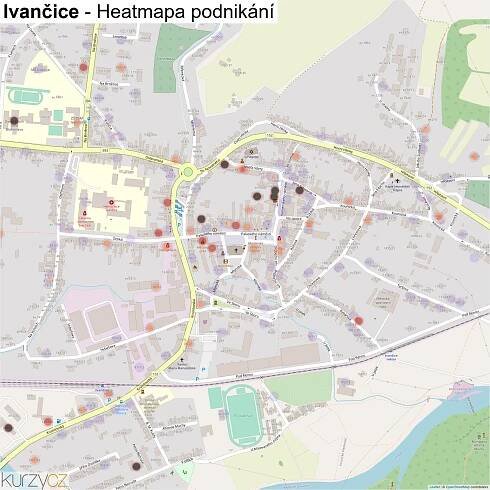Ivančice - mapy | Kurzy.cz