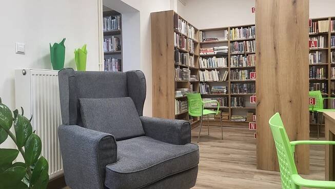 Vybavení Městské knihovny Horní Planá - Infocentrum Horní Planá
