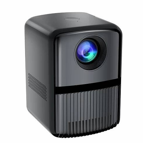 Videoprojektor LCD Filmprojektor WiFi2.4G 5G 1080P Home Theater unterstützt Autofokus bis zu 200 '' Anzeige kann an TV-Box-Computer angeschlossen werden Kinder Geschenk-Party-Spiele Outdoor-Unterhaltung