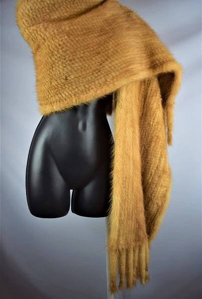 Mink Stole/Shawl/Scarf
