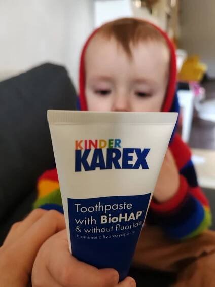 Recenze KINDER KAREX Zubní pasty - Recenze/hodnocení, Kde koupit - Modrý koník