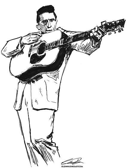 Johnny Cash - guitar
