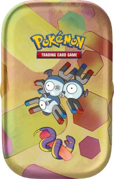 Pokémon TCG Scarlet and Violet 151 Mini Tin set plechovka s kartami a mincí mix motivů