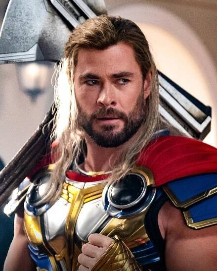 Chris Hemsworth in Thor Love and Thunder