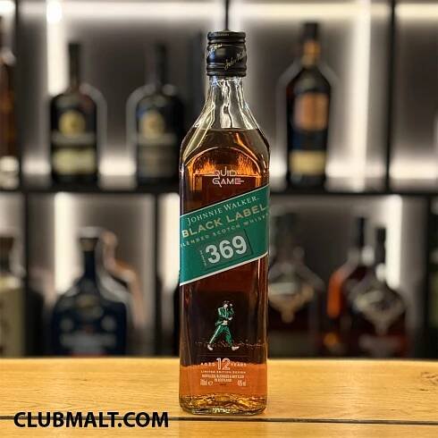 JOHNNIE WALKER BLACK LABEL SQUID GAME THE 369 12Y 70CL