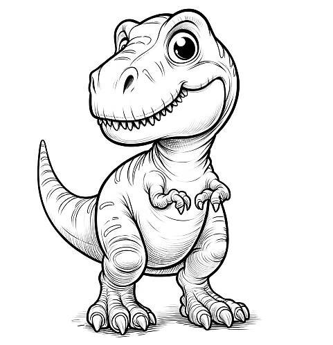 Tyrannosaurus rex: Výmalba