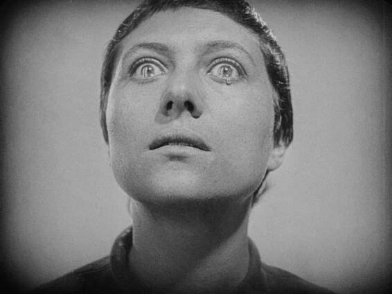 Maria Falconetti - Utrpení Panny orleánské - Z filmu