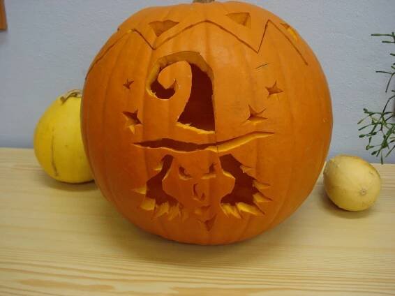 Halloween – výroba dýní