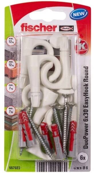 Fisher DuoPower EasyHook, 6 x 30, kulatý háček