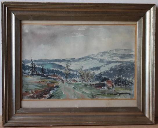 František Volf - Krkonoše - Umění