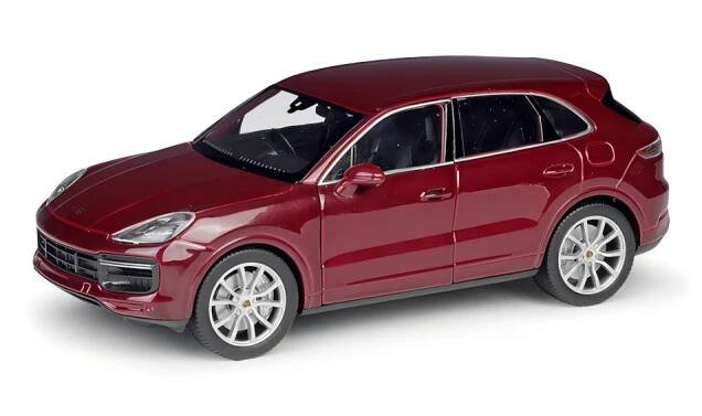 Welly Porsche Cayenne Turbo burgundská červeň 1:24
