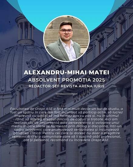 Facultatea de Drept | Academia de Studii Economice din Bucuresti