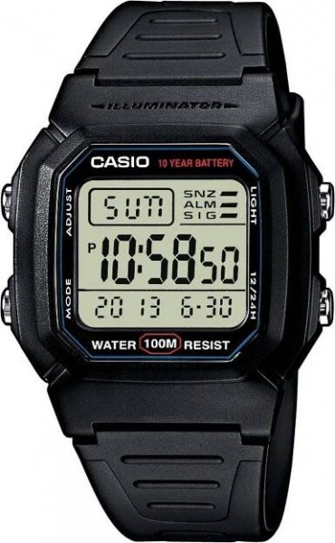 Casio Herrenchrono Casio-Collection W-800H-1AVES