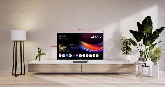 50" Sencor SLE 50Q870TCSB