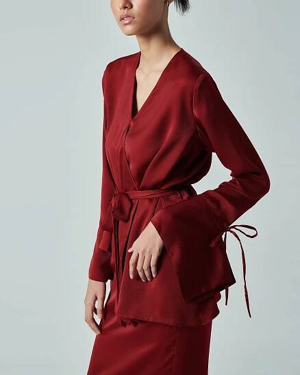 Neeka Kurung - Maroon