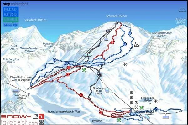 Mölltaler Gletscher Průvodce po středisku, mapa lokací & Mölltaler Gletscher ubytovaní