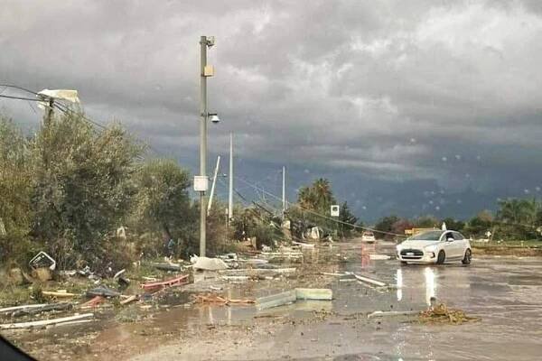 Itálií se prohnala tornáda a vodní smrště, zůstaly po nich velké škody : Meteopress | Předpověď počasí, aktuální počasí