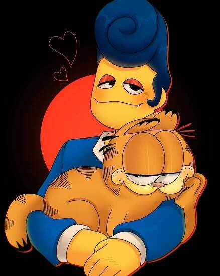 garfield fanart on Tumblr