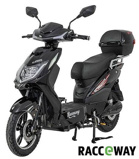 E-FICHTL, černý-lesklý s baterií 12 Ah (2022)