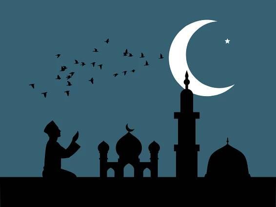 Ramadán Islám Modlitba - Vektorová grafika zdarma na Pixabay