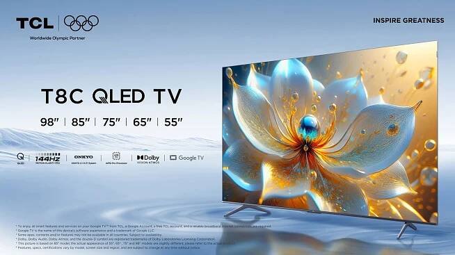 Google TV TCL T8C