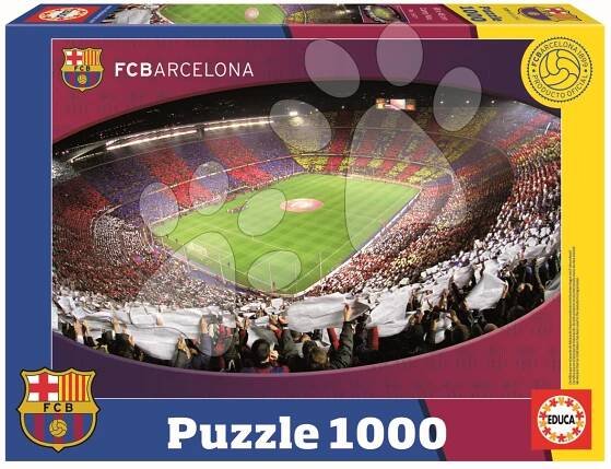 Staré položky - Puzzle FC Barcelona Nou Camp Educa 1000 dílů od 12 let