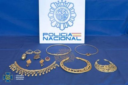 SBU intercepts Scythian gold trafficking operation in Spain