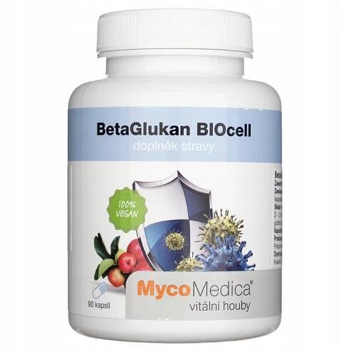 MYCOMEDICA BETAGLUKAN ACEROLA BIOCELL 90 KAPSLÍ
