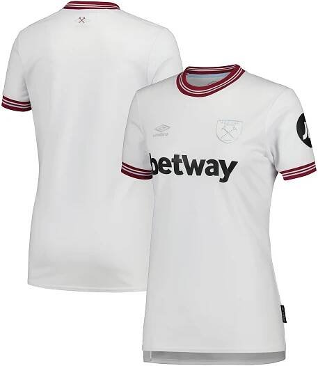 West Ham United Umbro Away Shirt 2023-24 - Womens, , rebel_hi-res