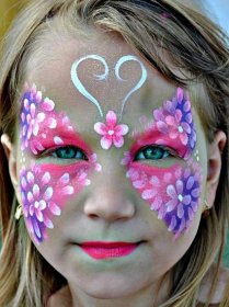 Malování na obličej pro děti -Facepainting -Balondekor