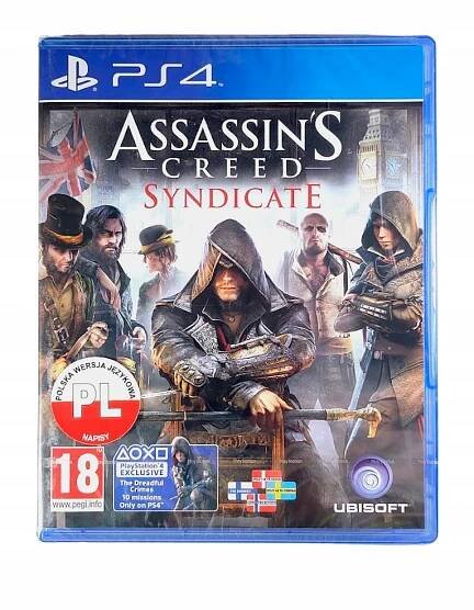 ASSASSIN’S CREED: SYNDICATE / PS4 / PS5 / HRA NA ALBU / TITULKY PL