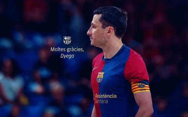 Dyego announces his departure from Barça at the end of the season