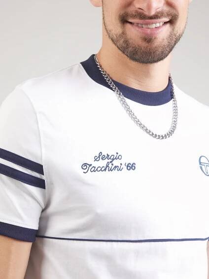 Sergio Tacchini Tričko 'ORION DAVIS' – bílá