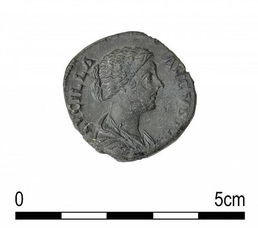 Sestercius Marcus Aurelius a Lucius Verus - Virtuální muzeum - Archeologie - Mušov