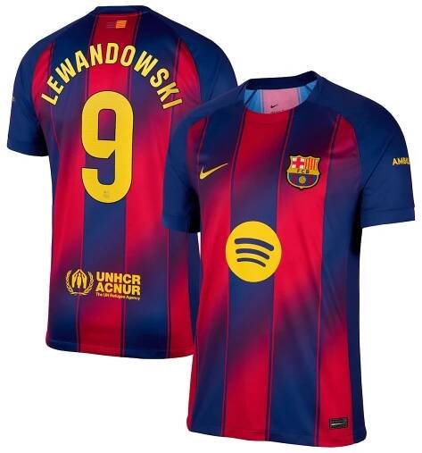 Pedri Barcelona Nike 2025/26 Home Replica Jersey - Navy