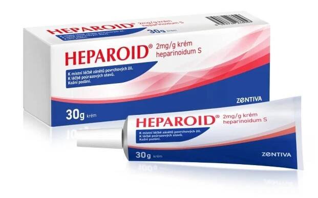 Heparoid 2 mg/g krém 30 g