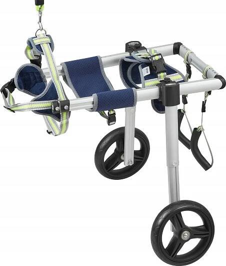 VEVOR Invalidní vozík pro psy 2kolový modrý M od 2 687 Kč