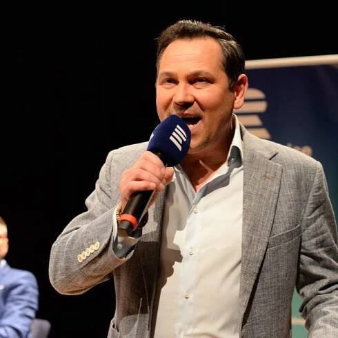 Pavel Vítek a Janis Sidovský | foto: Zdeněk Novák,  Český rozhlas
