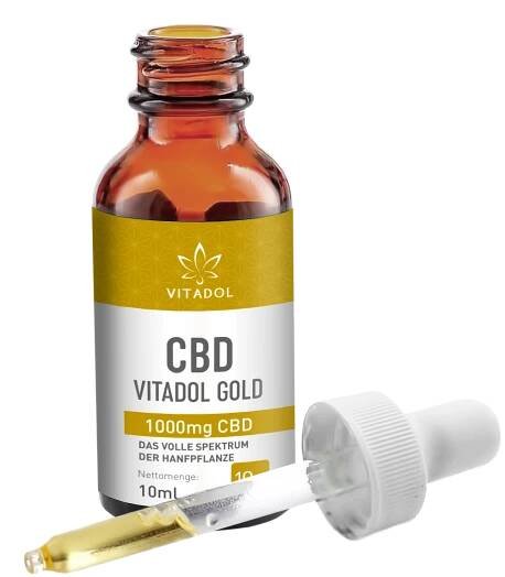 VITADOL Gold 10% CBD Mundöl